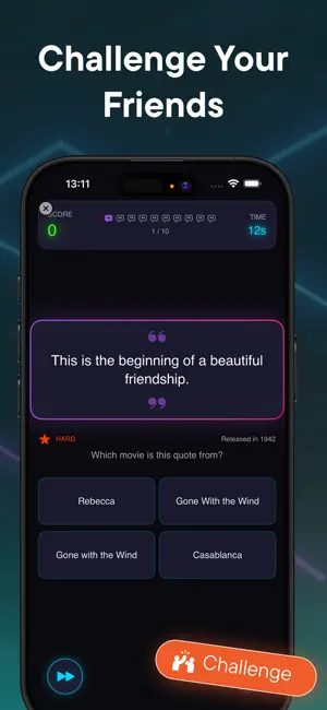 Dodo View: Movie Quiz Game iPhone screenshot 5