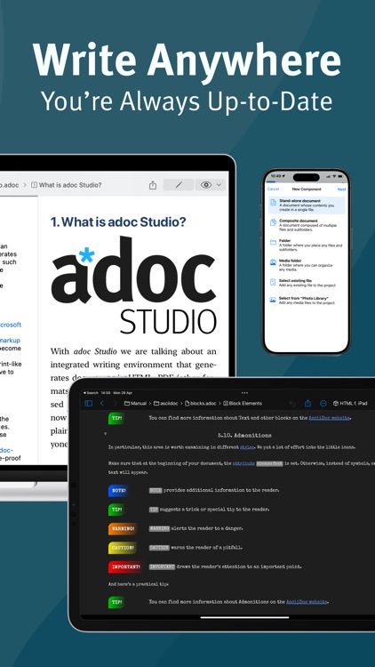 adoc Studio - Writing App screenshot-9