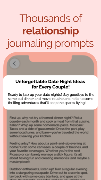 InLove: Dating Tracker Screenshot