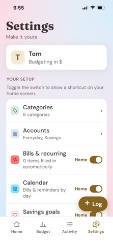 Budget: Calm Money Tracker screenshot 1