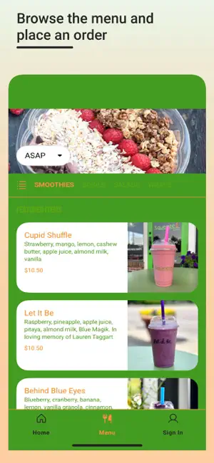 Squeeze Juicery screenshot 2