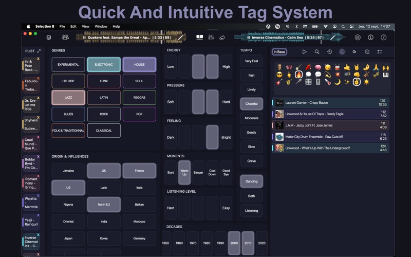 Selection B app screenshot 3