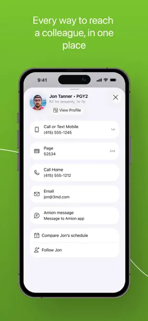 Amion - Clinician Scheduling screenshot 3