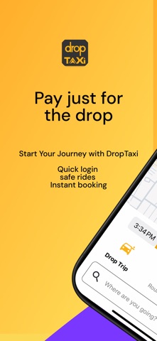 Droptaxi.in screenshot