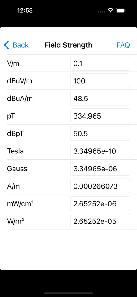 RF Link Calc screenshot 3