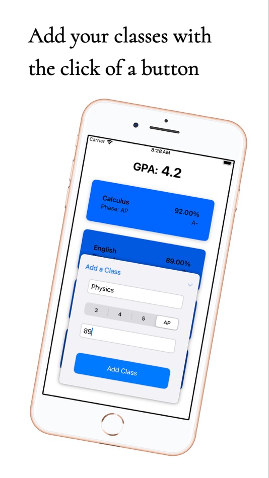 #2. gpa calculator for CSW (iOS) 由: Murat Unlu