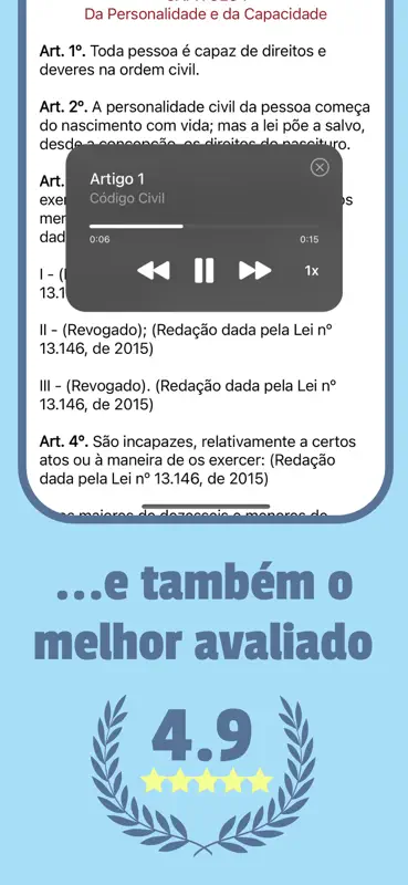 Vade Mecum 2026 Direito Brasil screenshot 2 of 6