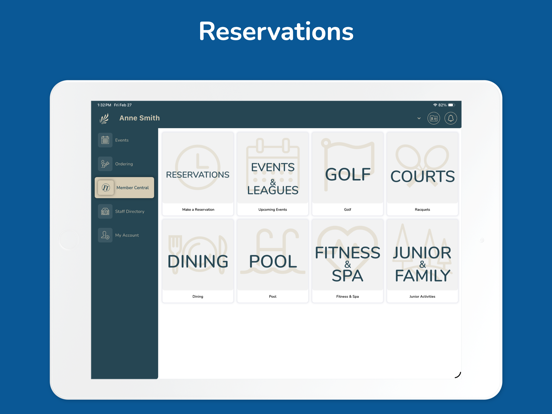Screenshot #5 pour ClubCentral - by ForeTees