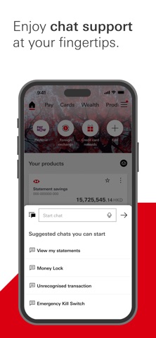 HSBC Singapore screenshot