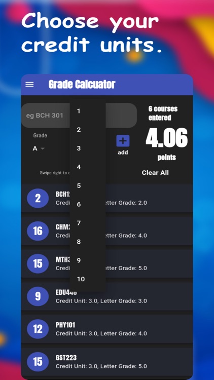 Grade Calculator (college) by Mordecai Gaza Abraham