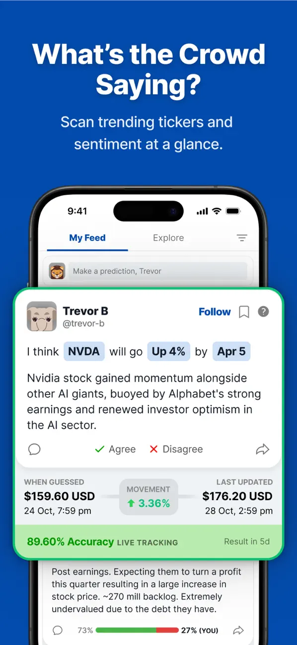 #4. Predictr (iOS) 게시자: StockAlgos Inc