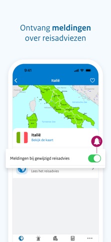 Reisapp screenshot