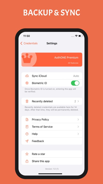 AuthONE Authenticator screenshot-3
