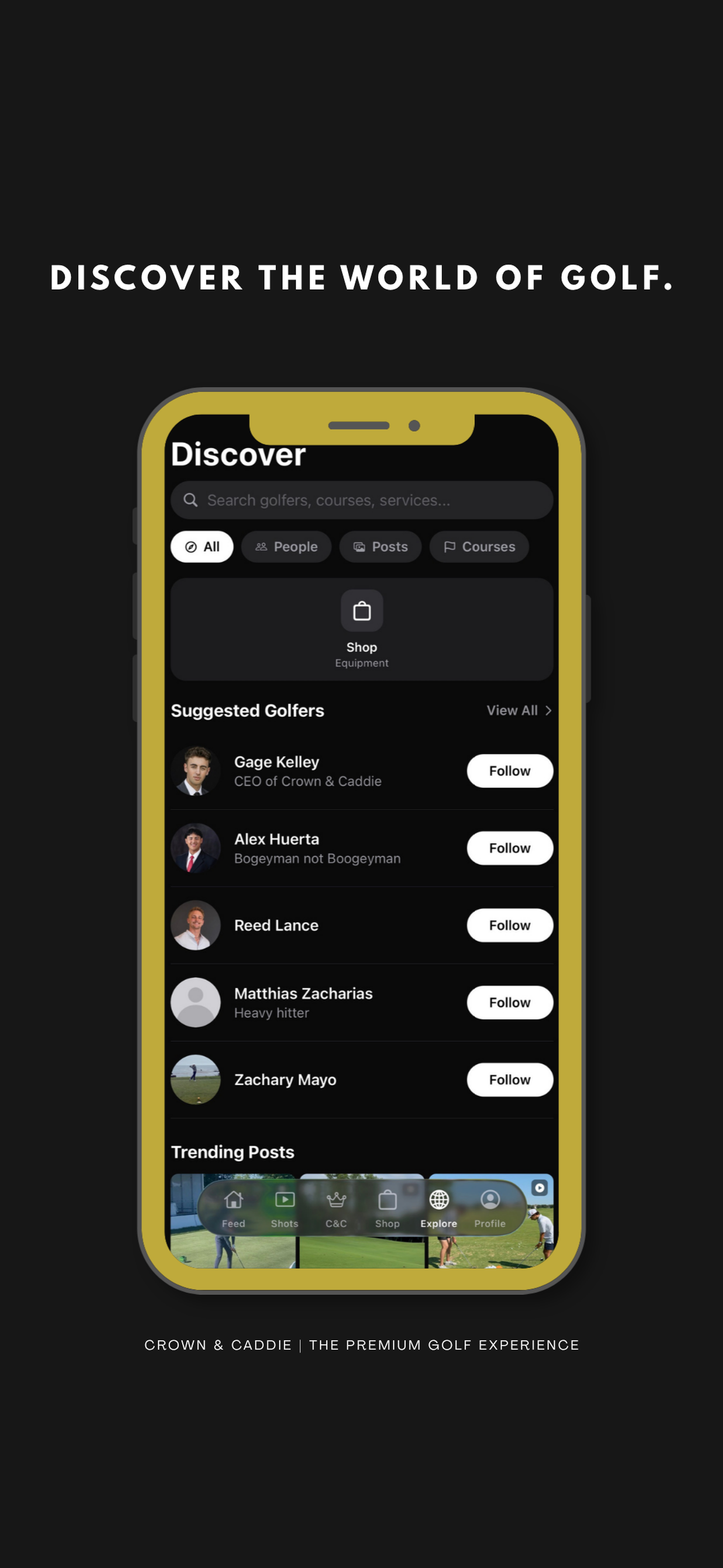 Crownandcaddie screenshot 4