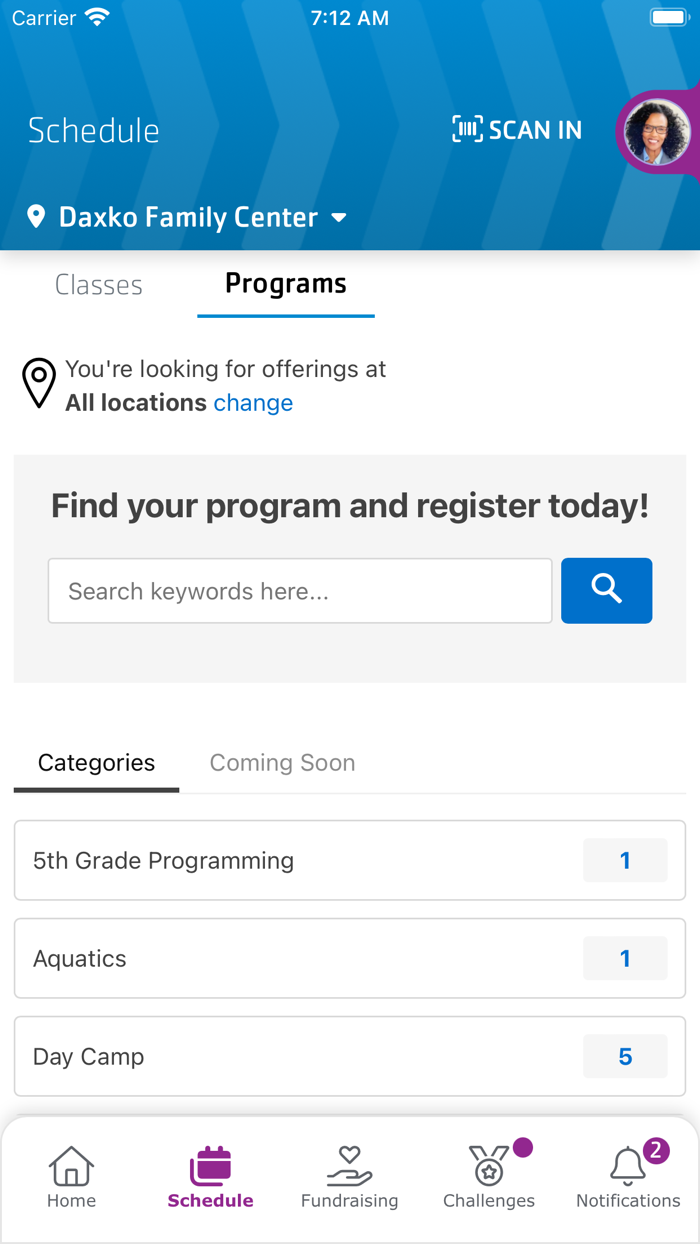 Dow Bay Area Family Y