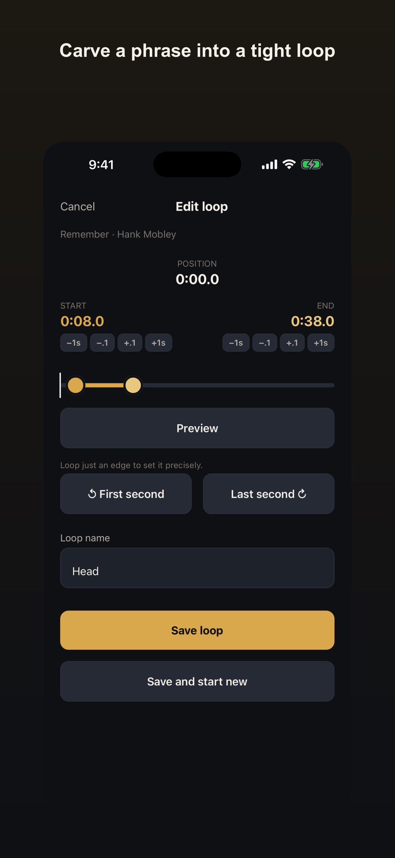 Screenshot 4 of Woodshed: Jazz Practice Loops
