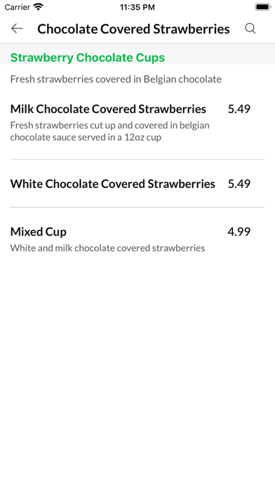 Dessert on the go Screenshot