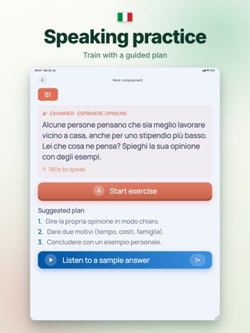 Italian B1 Citizenship — CILS iPad screenshot