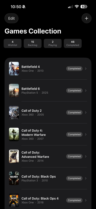 My Games Collection Screenshot 1 of 5