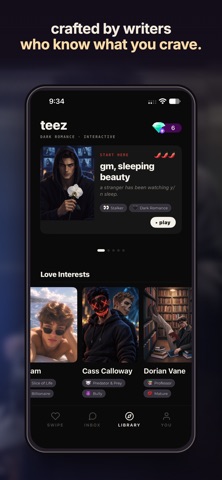 Teez: Interactive Dark Romance Screenshot 2 of 7