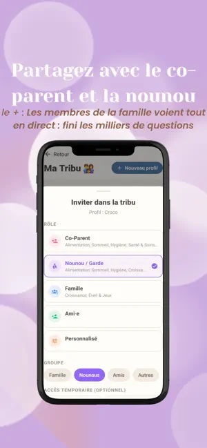Luma : Suivi Bébé & Sommeil screenshot 3