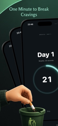 Tracker: Quit Smoking & Vaping Screenshot 1 of 5