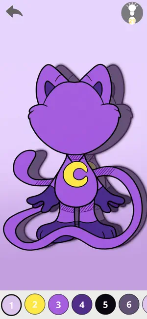 Catnap Coloring & Playtime 5 screenshot 1