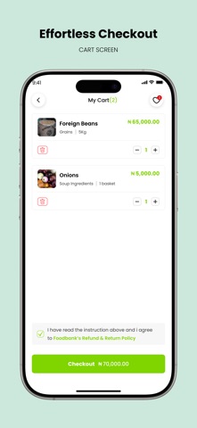 FoodBankApp Screenshot 2 of 6
