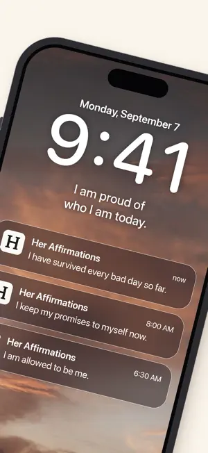 Her Affirmations: Daily Mantra screenshot 2