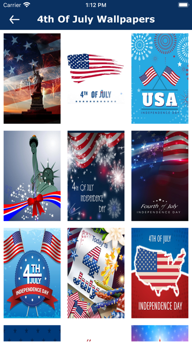 4th Of July Cards & Greetings Screenshot