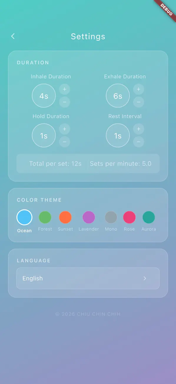 Screenshot #2 pour Breath Circle