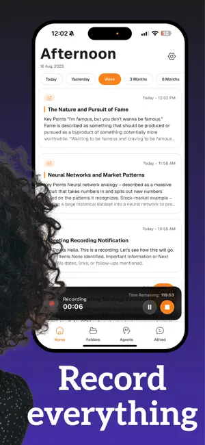 Briefly - AI Notes, Email&Cal screenshot 2