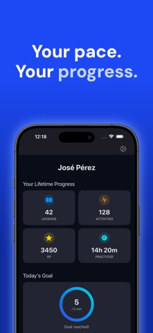 Fluo: Speak English with AI iPhone screenshot