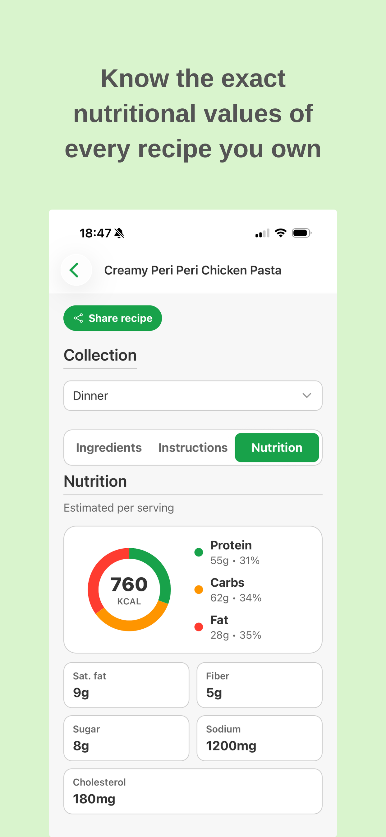 SaveRecipe: Recipe Organizer screenshot 6