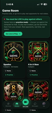 GEMS Live Screenshot 1 of 4