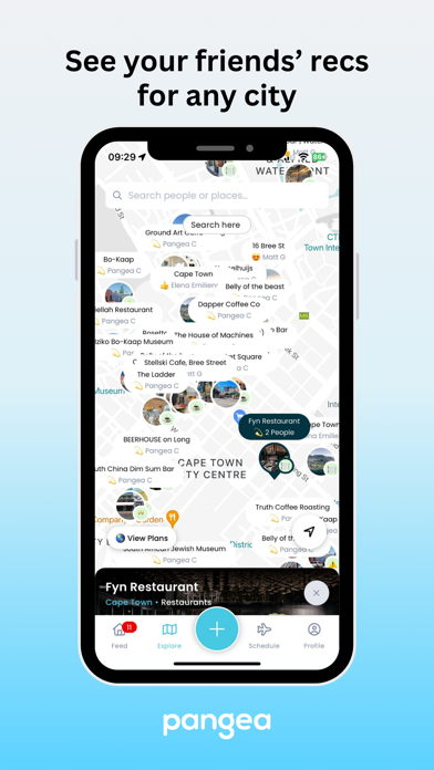 Pangea - Share Plans & Recs Screenshot