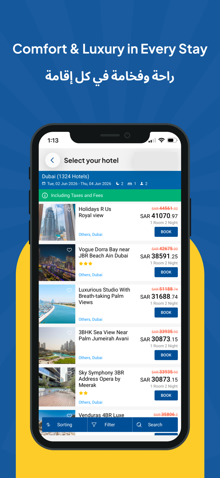 Flyin: Flights & Hotel Deals screenshot 2