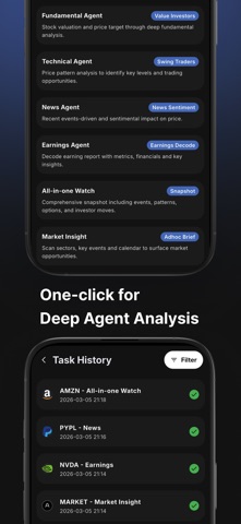 StonksUp: AI Stock Analysis iPhone screenshot