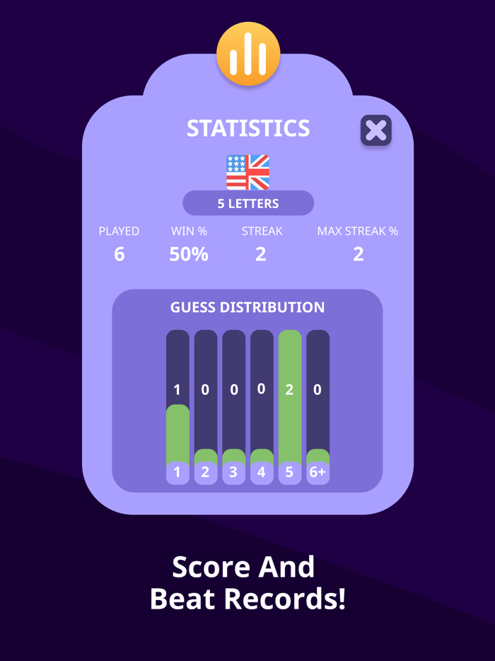 Word Masters - 5 Letter Puzzle