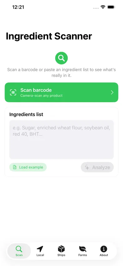 PureRootFood screenshot 1