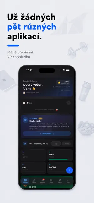 TierOne: Kalorie a Trénink screenshot 1