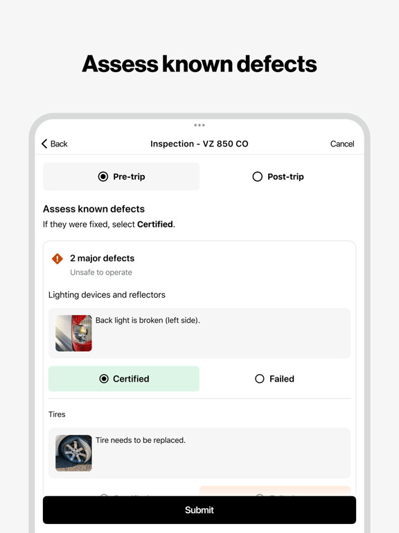 Reveal Driver Plus iPad screenshot 4 - Business app