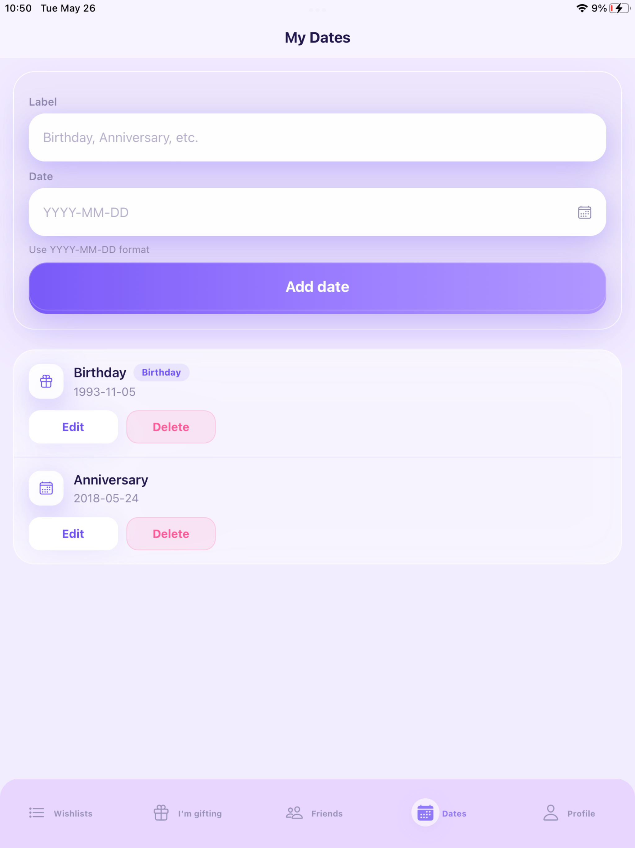 uwish app