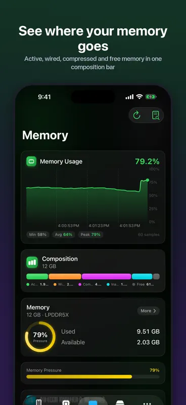 Specs: Infos Appareil, Widget screenshot 3 of 10
