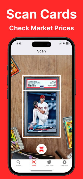 Baseball Card Scanner:HitPrice Screenshot 1 of 5