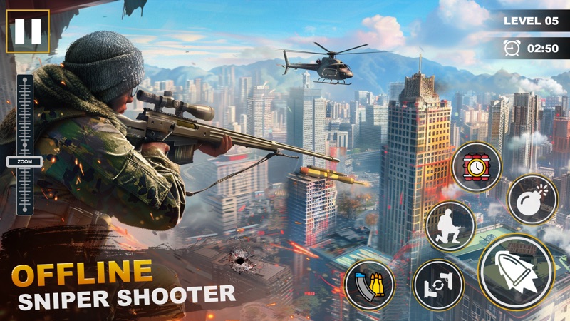 Policía francotirador tirador screenshot 1