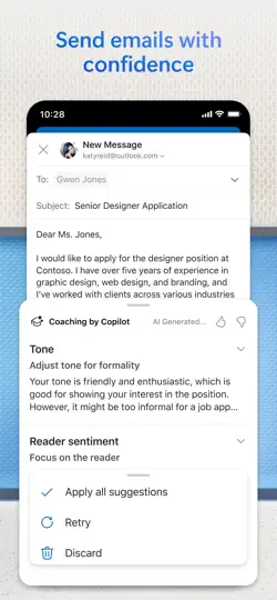 Microsoft Outlook iPhone Screenshot 6