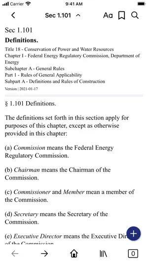 CFR 18 by PocketLaw screenshot 2