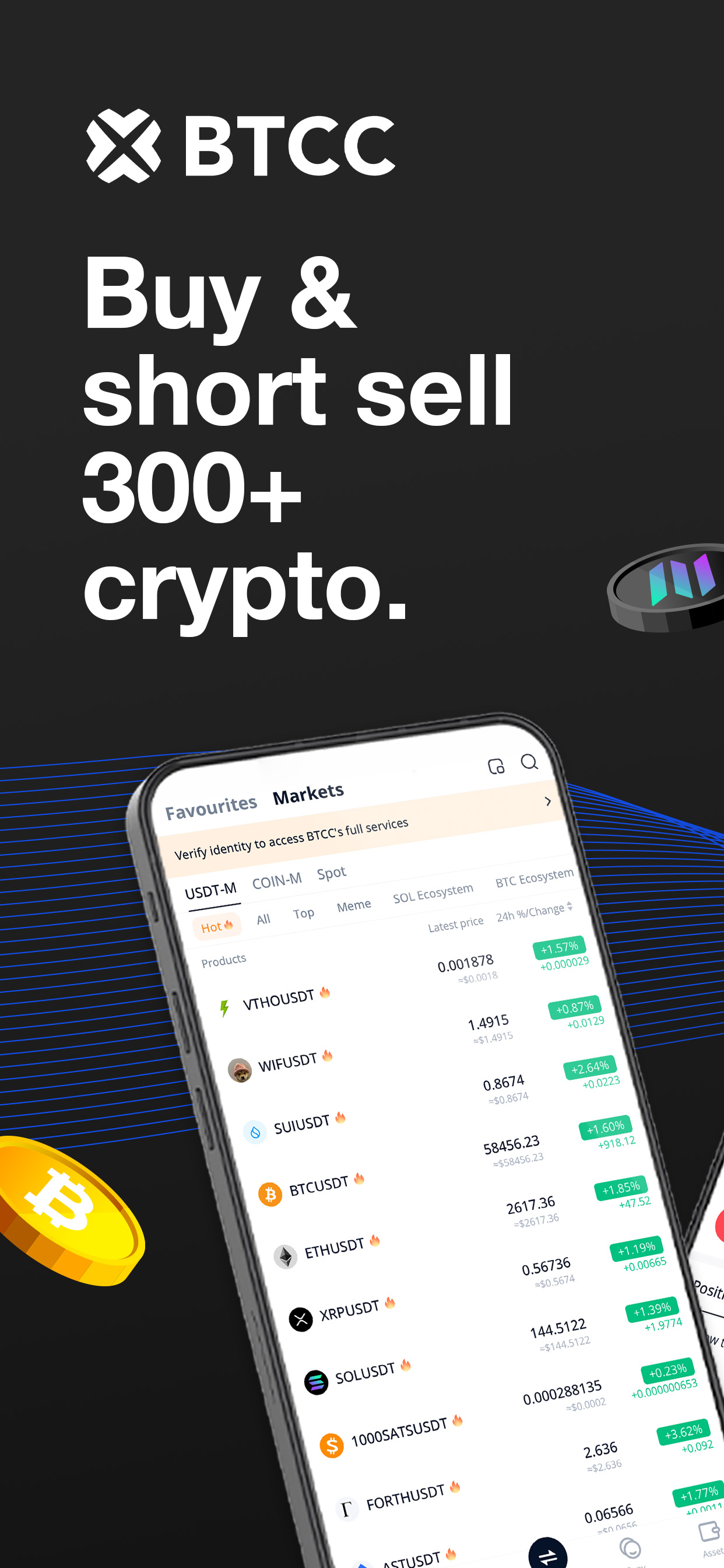 BTCC-Trade Bitcoin & Crypto