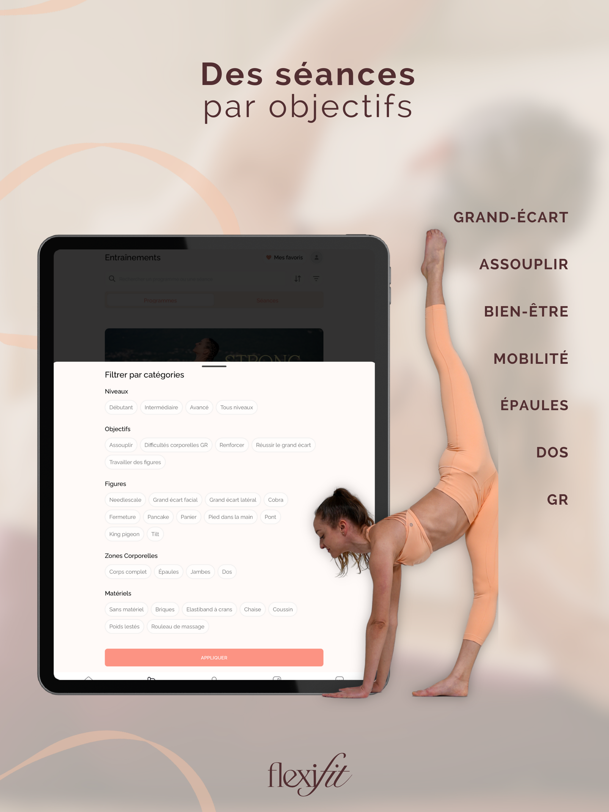 Flexifit: Souplesse Stretching screenshot 8